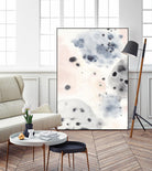 Islands I by Isabelle Z on GIANT ART - black abstract