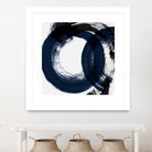 Deep Eternity by Isabelle Z on GIANT ART - blue black & white round