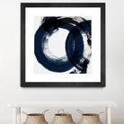 Deep Eternity by Isabelle Z on GIANT ART - blue black & white round