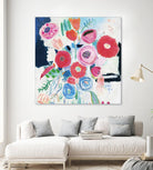 Fresh Florals II by Farida Zaman on GIANT ART - white floral