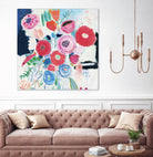 Fresh Florals II by Farida Zaman on GIANT ART - white floral