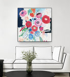 Fresh Florals II by Farida Zaman on GIANT ART - white floral