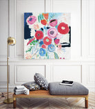 Fresh Florals II by Farida Zaman on GIANT ART - white floral
