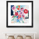 Fresh Florals II by Farida Zaman on GIANT ART - white floral