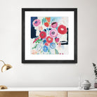 Fresh Florals II by Farida Zaman on GIANT ART - white floral