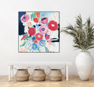 Fresh Florals II by Farida Zaman on GIANT ART - white floral