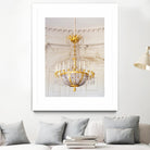Versailles Chandelier III by Georgianna Lane on GIANT ART - gold architectural lustre