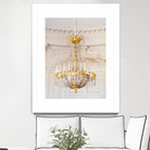 Versailles Chandelier III by Georgianna Lane on GIANT ART - gold architectural lustre