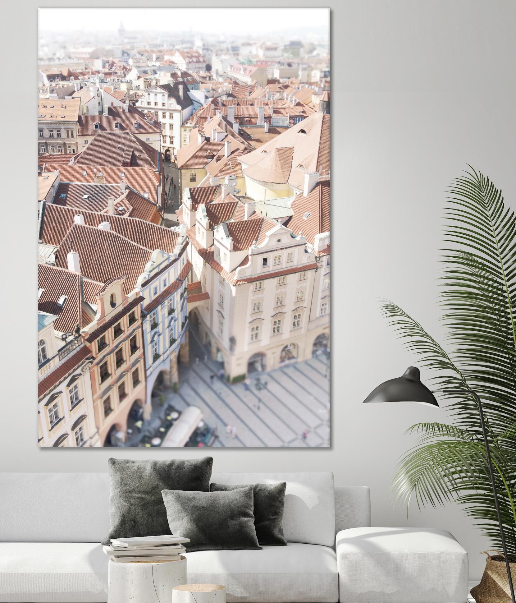 Prague by Georgianna Lane on GIANT ART - white city scene