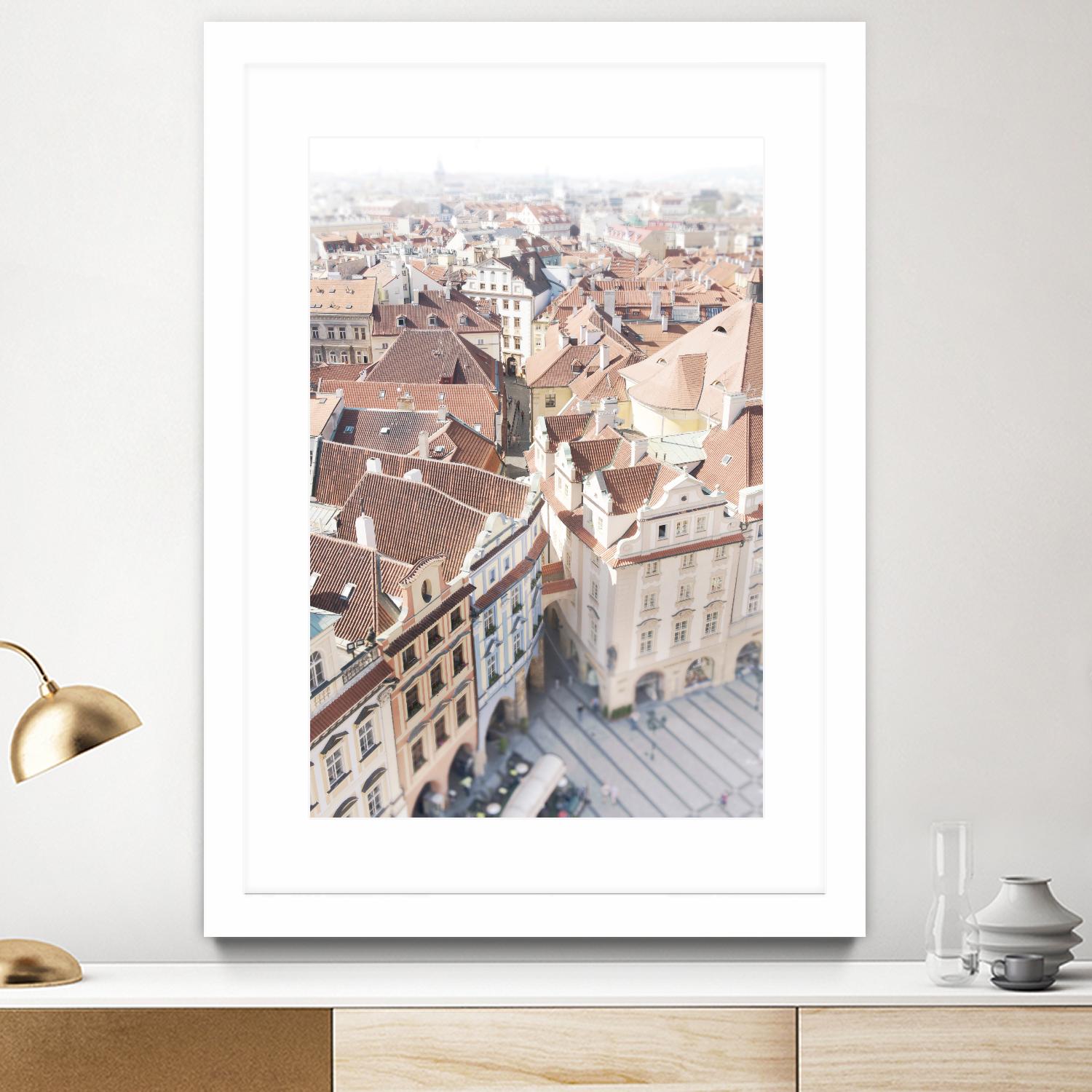 Prague by Georgianna Lane on GIANT ART - beige architecture prague