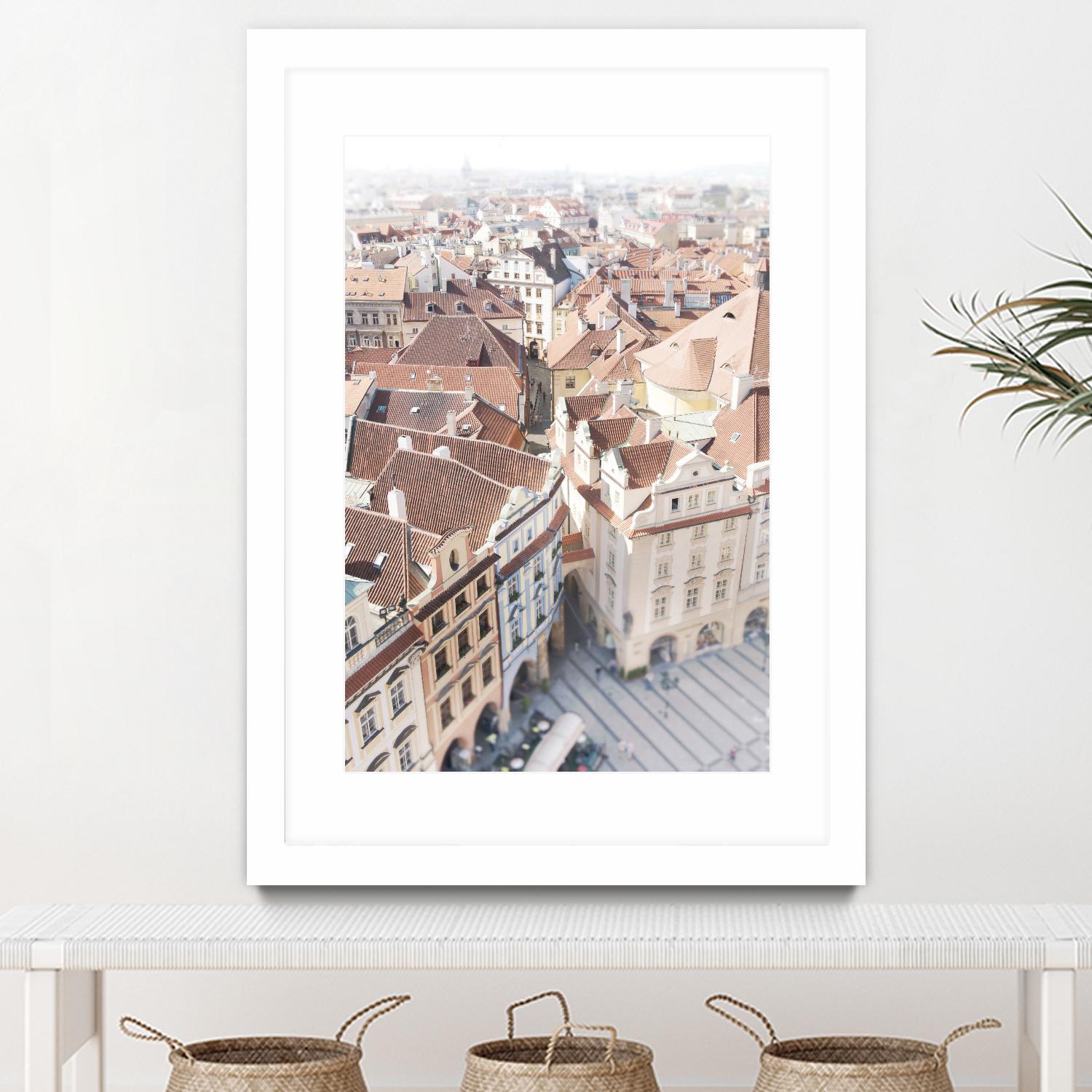 Prague by Georgianna Lane on GIANT ART - beige architecture prague