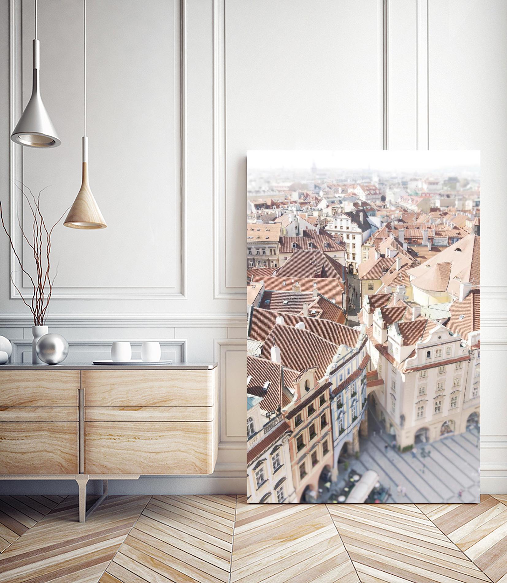 Prague by Georgianna Lane on GIANT ART - beige architecture prague