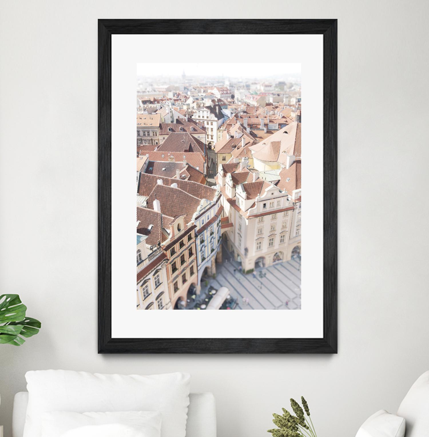 Prague by Georgianna Lane on GIANT ART - beige architecture prague