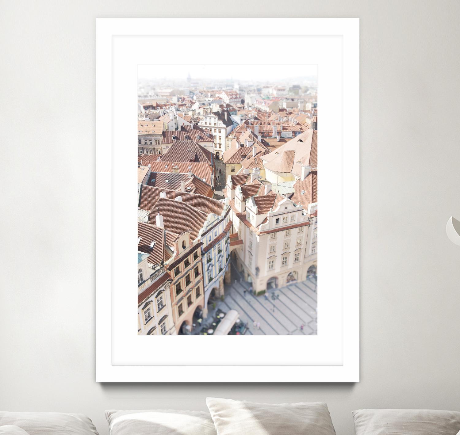 Prague by Georgianna Lane on GIANT ART - beige architecture prague
