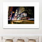 Times Square Rays of Light VI by Guilliame Gaudet on GIANT ART - yellow city scene