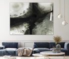 Midnight Abstract V by Bianka Guna on GIANT ART - grey abstract