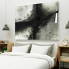 Midnight Abstract V by Bianka Guna on GIANT ART - grey abstract