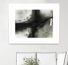 Midnight Abstract V by Bianka Guna on GIANT ART - grey abstract