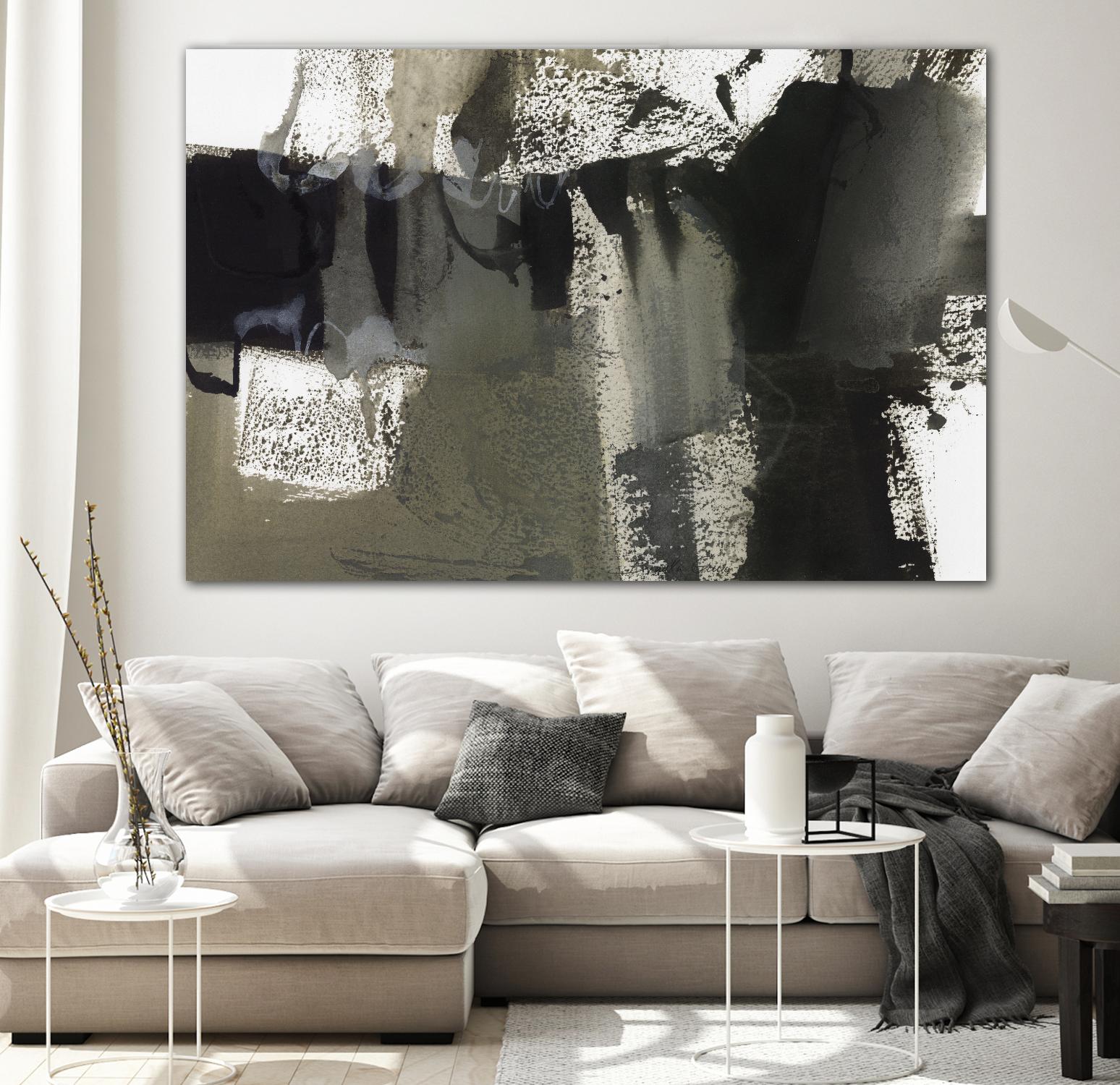 Midnight Abstract VI by Bianka Guna on GIANT ART - black abstract