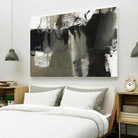 Midnight Abstract VI by Bianka Guna on GIANT ART - black abstract