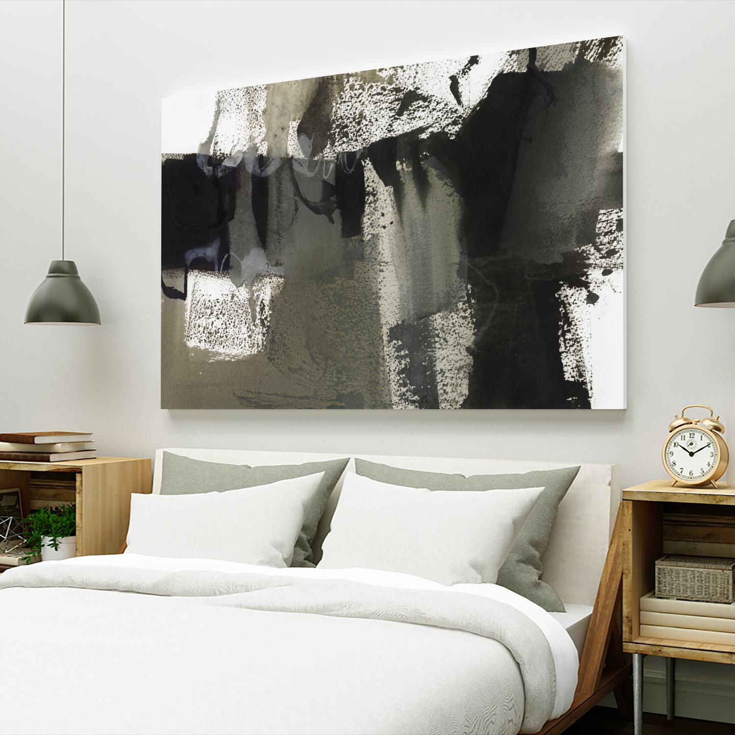 Midnight Abstract VI by Bianka Guna on GIANT ART - black abstract