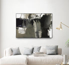 Midnight Abstract VI by Bianka Guna on GIANT ART - black abstract