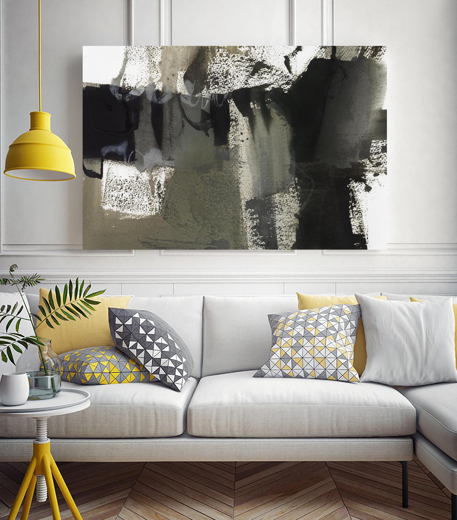 Midnight Abstract VI by Bianka Guna on GIANT ART - black abstract