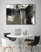 Midnight Abstract VI by Bianka Guna on GIANT ART - black abstract