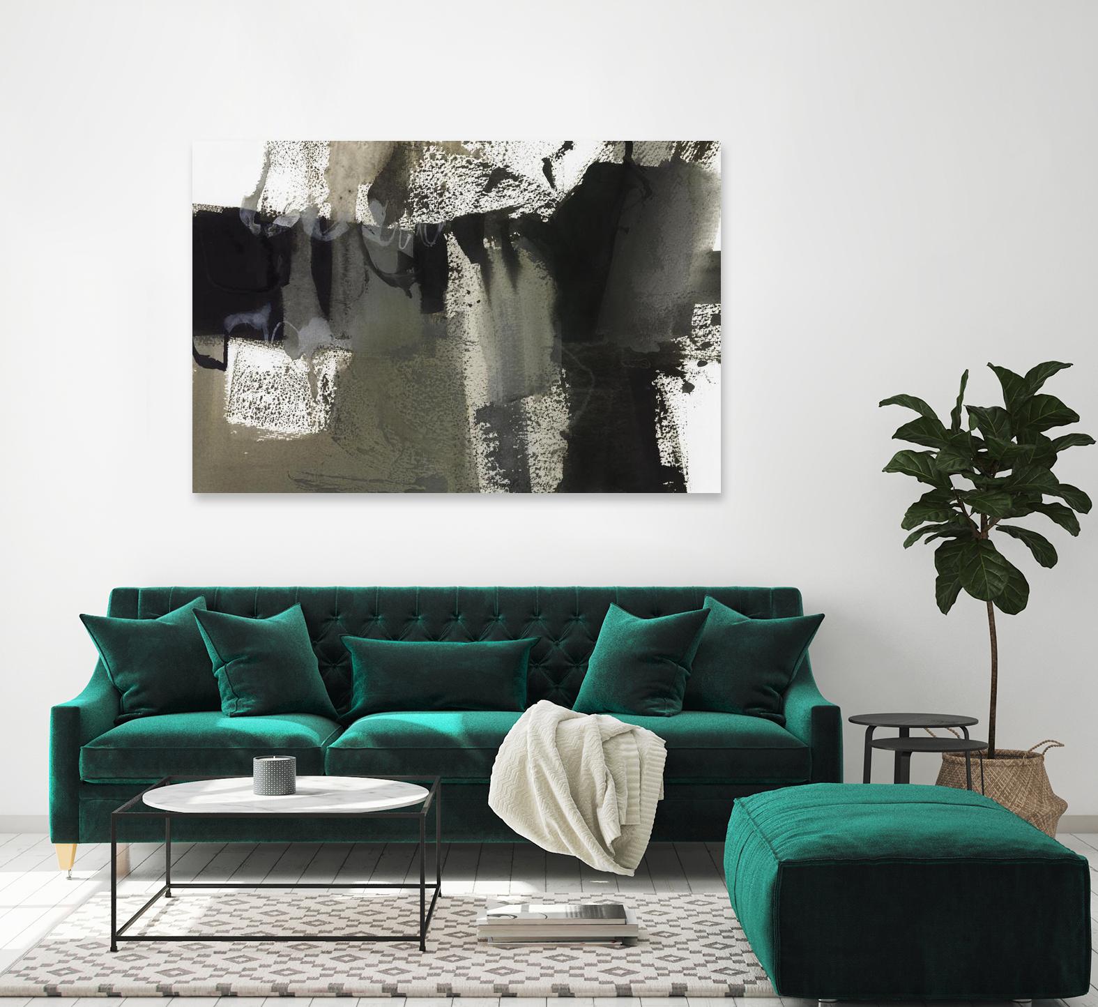 Midnight Abstract VI by Bianka Guna on GIANT ART - black abstract