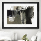 Midnight Abstract VI by Bianka Guna on GIANT ART - black abstract