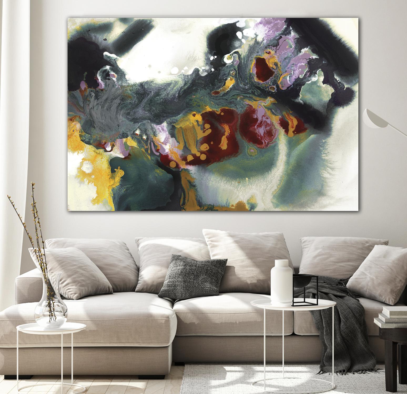 Construct of Reality by Bianka Guna on GIANT ART - white abstract