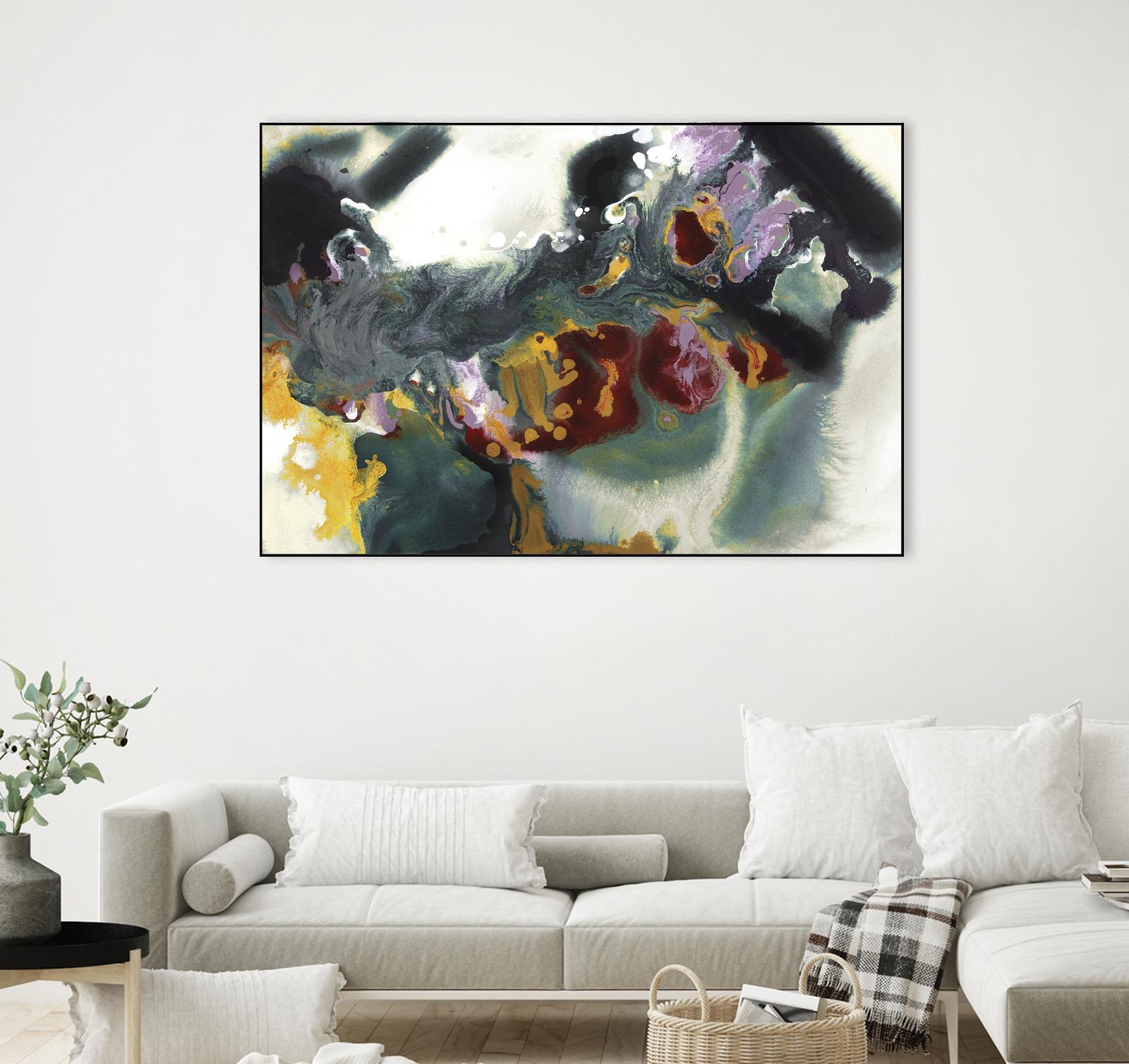 Construct of Reality by Bianka Guna on GIANT ART - white abstract