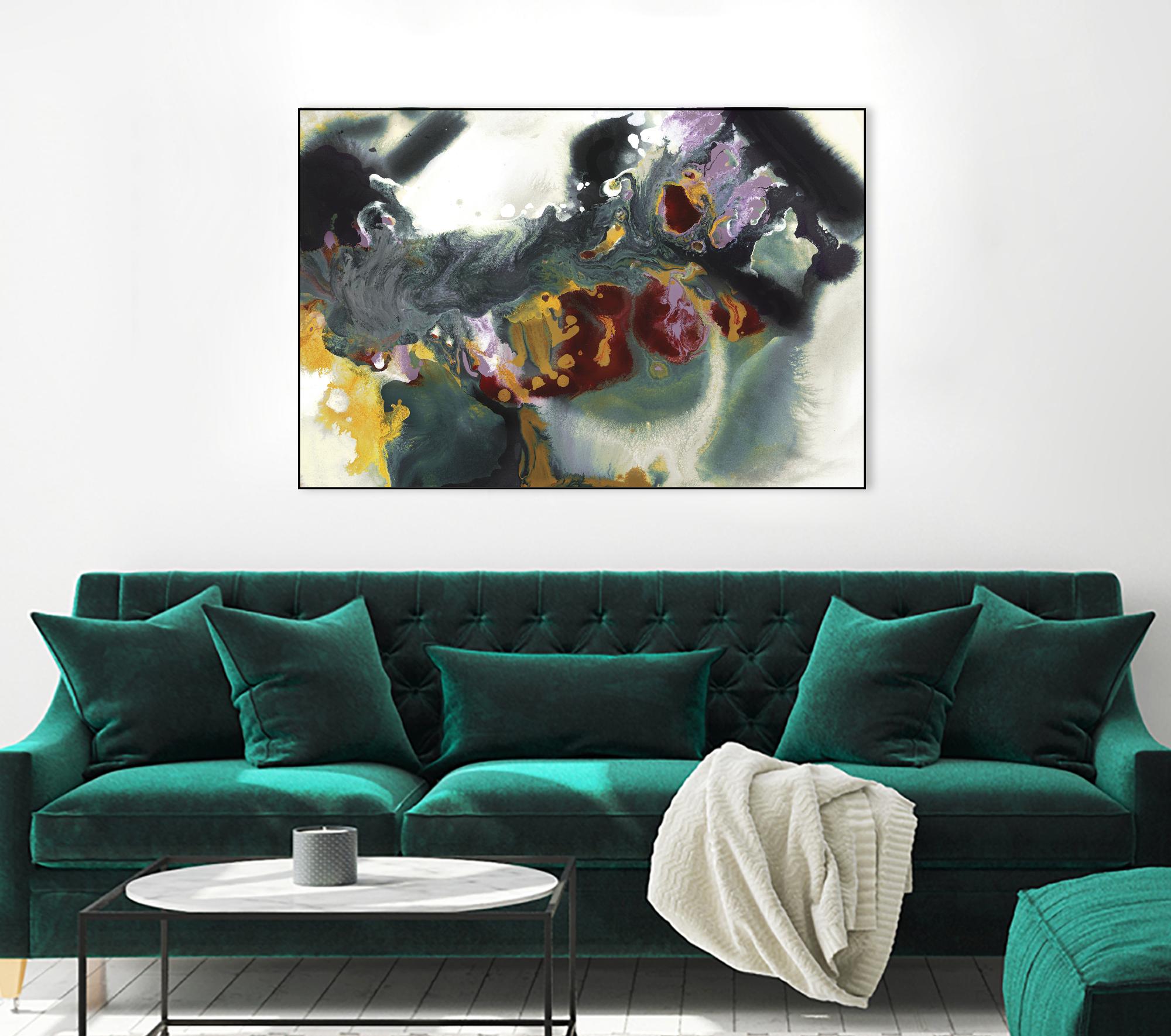 Construct of Reality by Bianka Guna on GIANT ART - white abstract