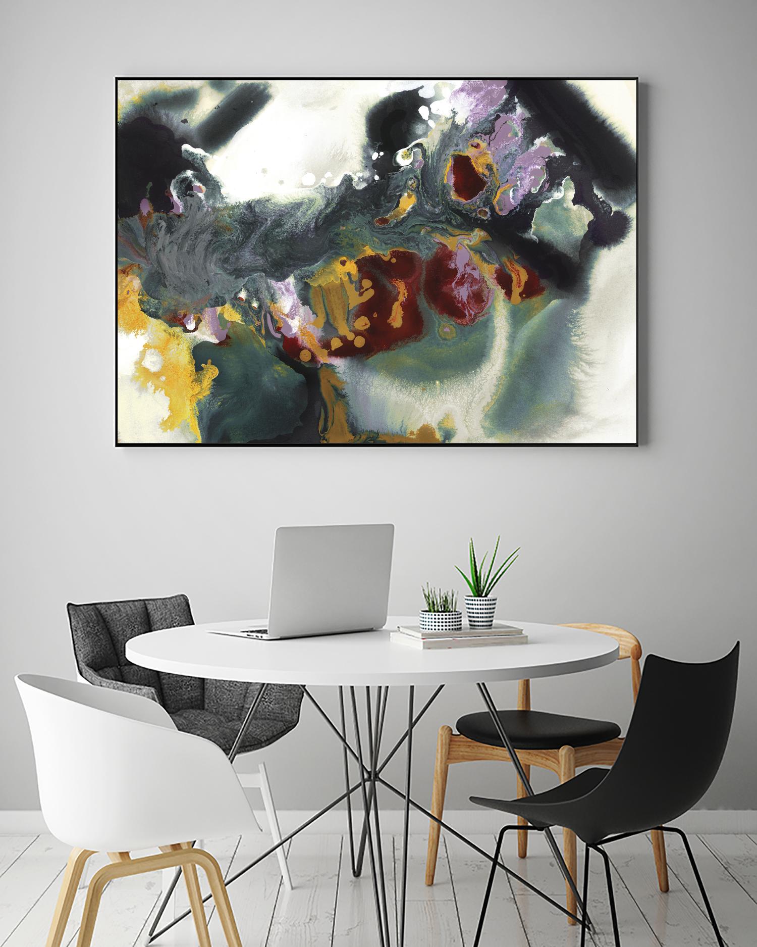 Construct of Reality by Bianka Guna on GIANT ART - white abstract