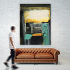 Evolving Limitations by Bianka Guna on GIANT ART - yellow abstract