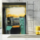 Evolving Limitations by Bianka Guna on GIANT ART - yellow abstract