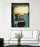 Evolving Limitations by Bianka Guna on GIANT ART - yellow abstract