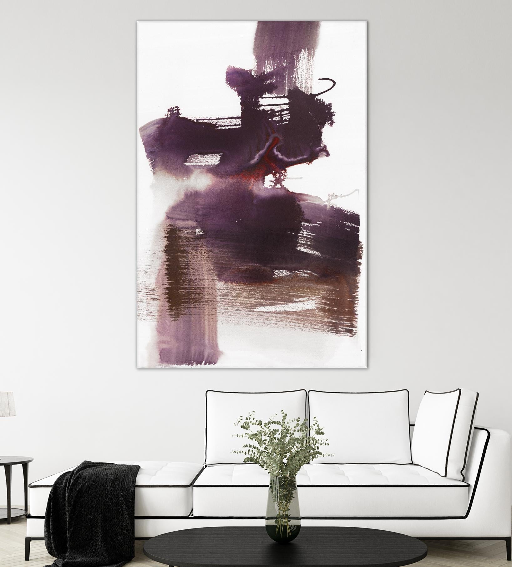 Oscillate by Bianka Guna on GIANT ART - red abstract