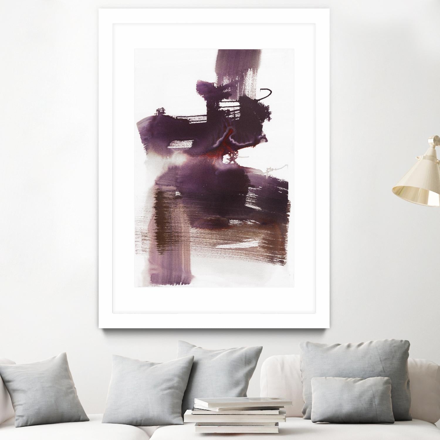 Oscillate by Bianka Guna on GIANT ART - red abstract