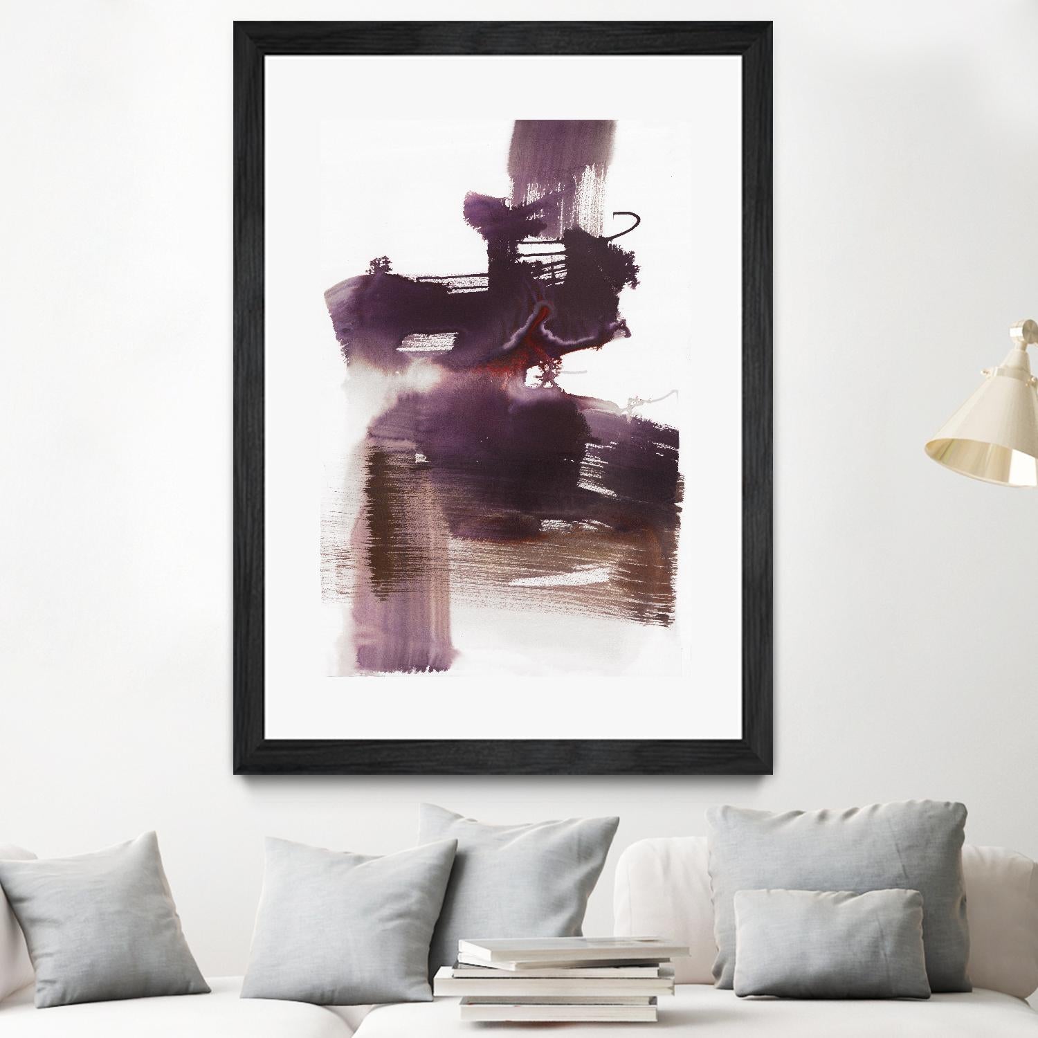 Oscillate by Bianka Guna on GIANT ART - red abstract