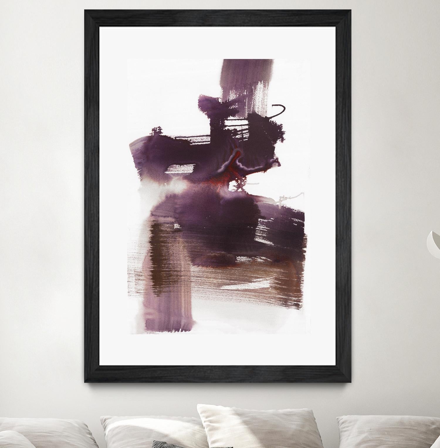 Oscillate by Bianka Guna on GIANT ART - red abstract