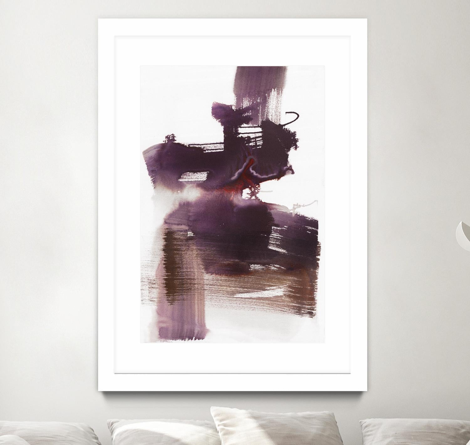 Oscillate by Bianka Guna on GIANT ART - red abstract