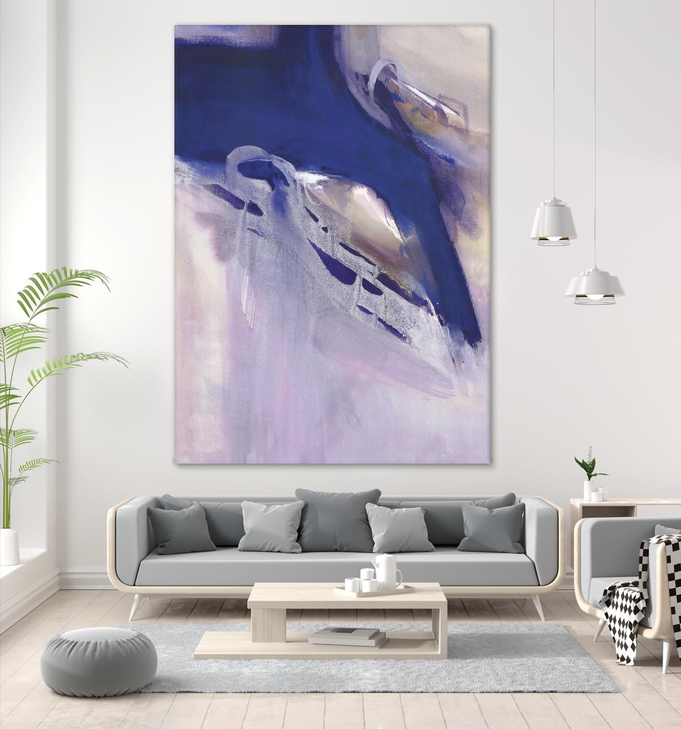 Skylight Star by Bianka Guna on GIANT ART - blue abstract