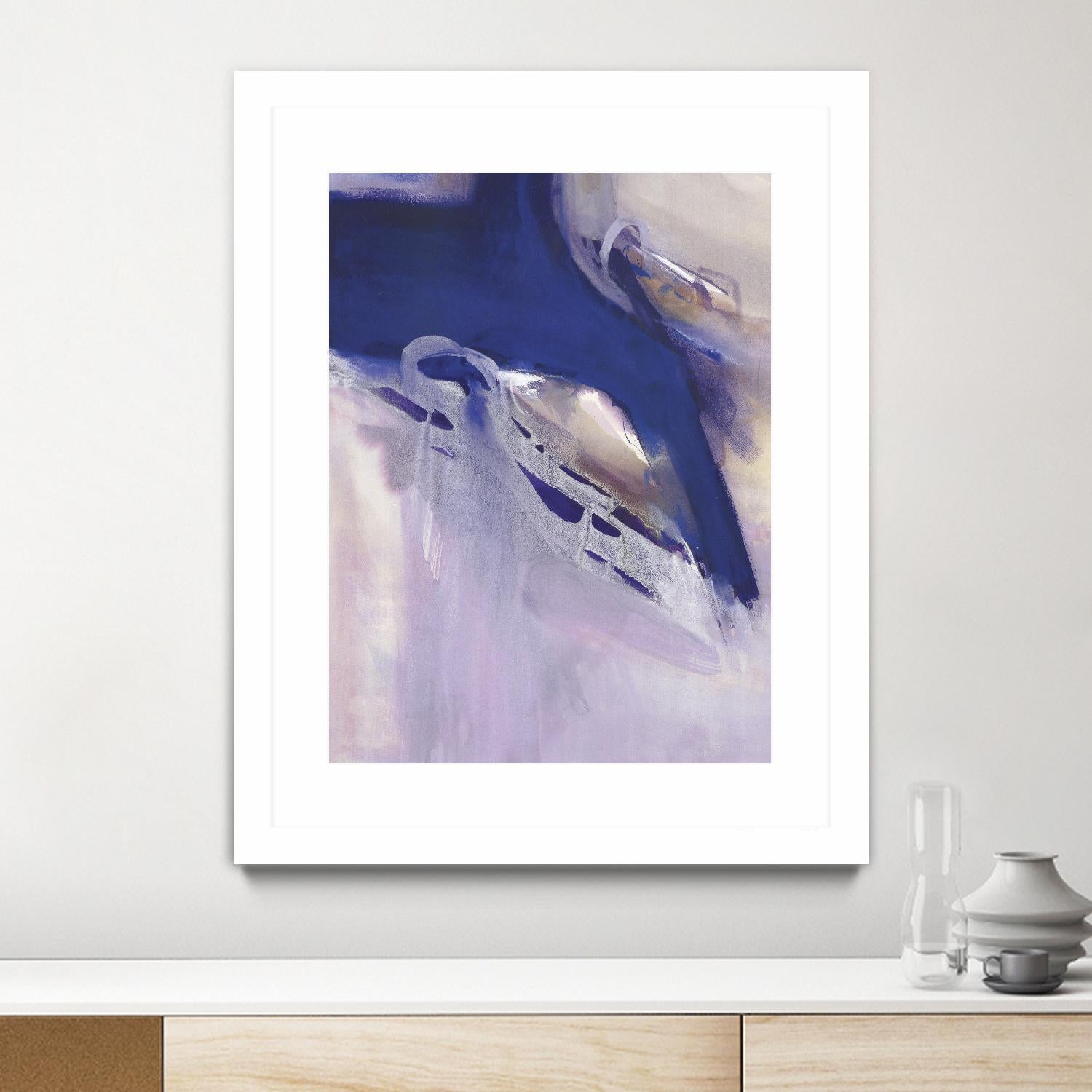 Skylight Star by Bianka Guna on GIANT ART - blue abstract