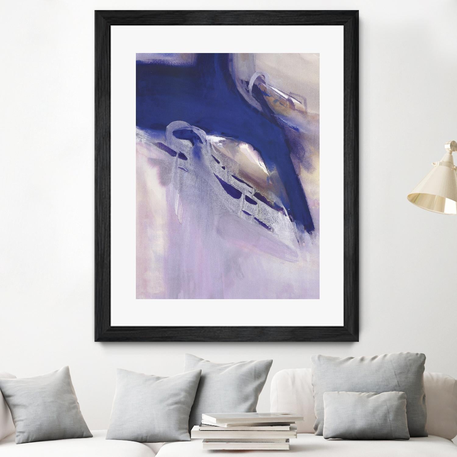 Skylight Star by Bianka Guna on GIANT ART - blue abstract