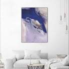 Skylight Star by Bianka Guna on GIANT ART - blue abstract