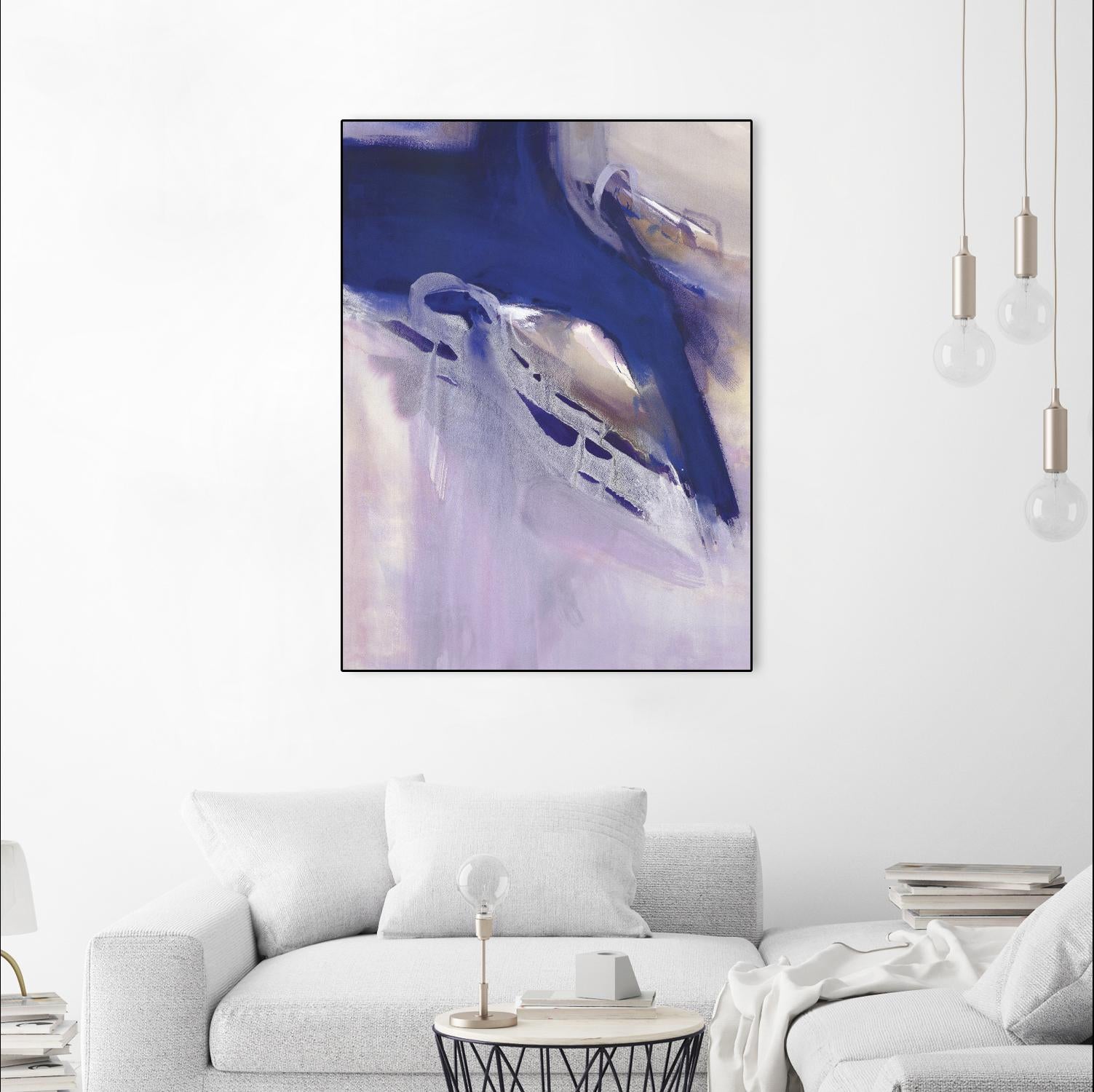 Skylight Star by Bianka Guna on GIANT ART - blue abstract