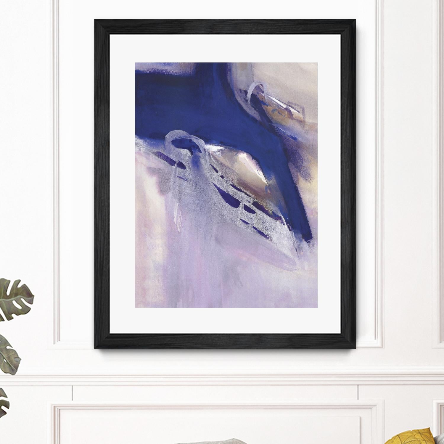 Skylight Star by Bianka Guna on GIANT ART - blue abstract