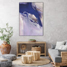 Skylight Star by Bianka Guna on GIANT ART - blue abstract