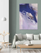 Skylight Star by Bianka Guna on GIANT ART - blue abstract